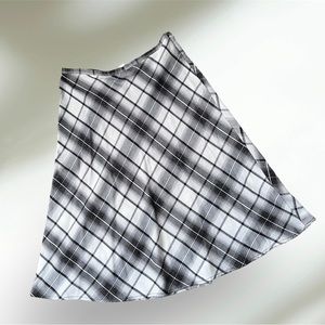 Christoper & Banks plaid skirt, size 10